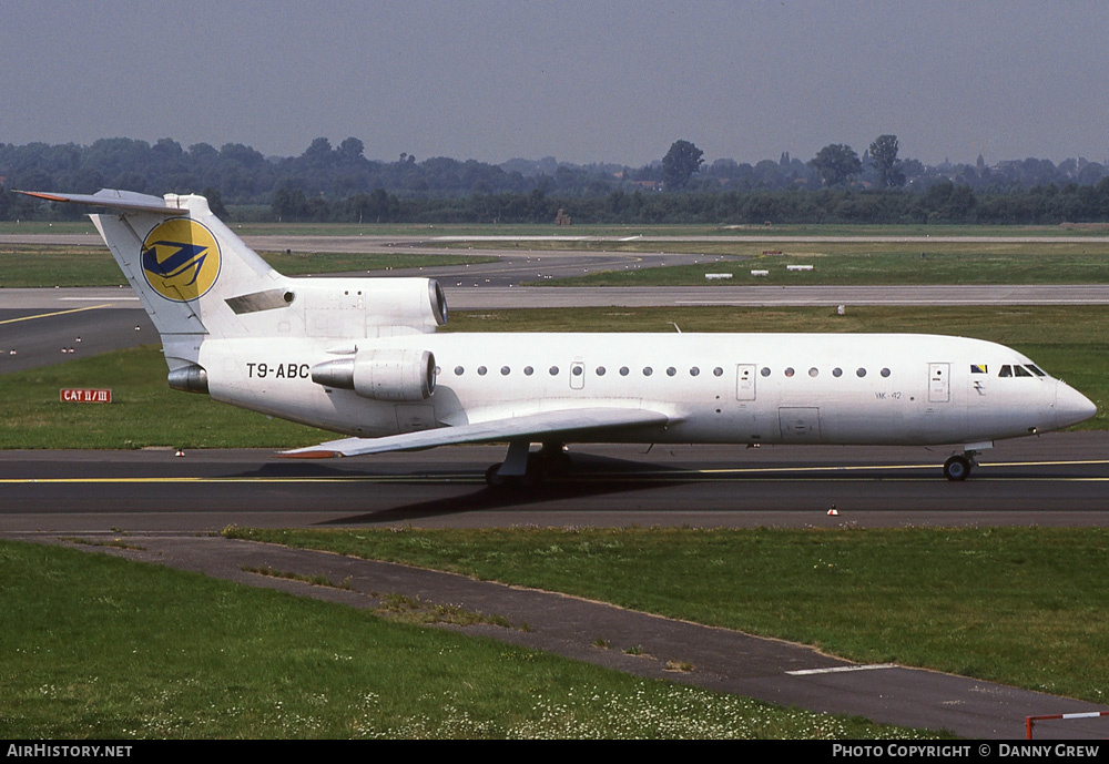 Aircraft Photo of T9-ABC | Yakovlev Yak-42D | Lviv Airlines | AirHistory.net #293863