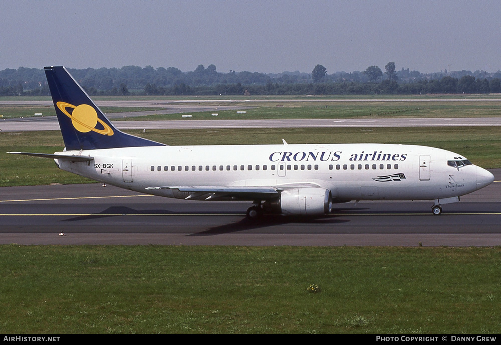 Aircraft Photo of SX-BGK | Boeing 737-3Y0 | Cronus Airlines | AirHistory.net #293869