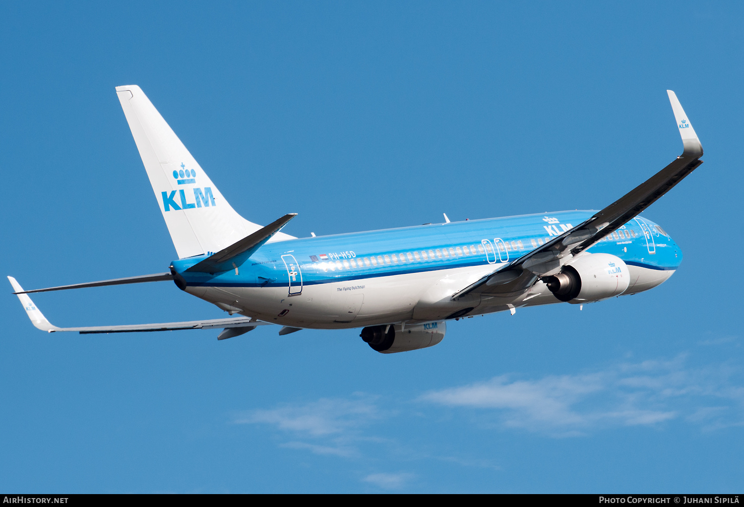 Aircraft Photo of PH-HSD | Boeing 737-8K2 | KLM - Royal Dutch Airlines | AirHistory.net #293870