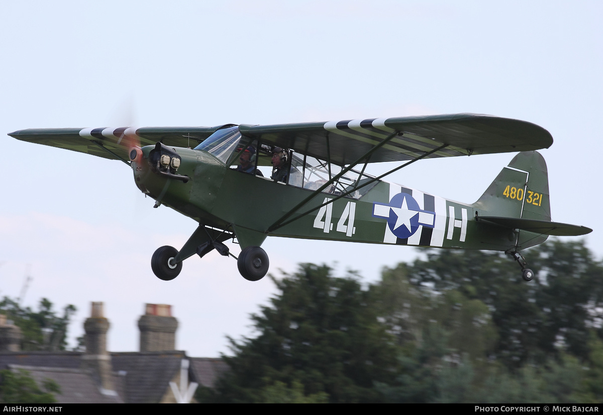 Aircraft Photo of G-FRAN / 480321 | Piper J-3C-65 Cub | AirHistory.net #293883