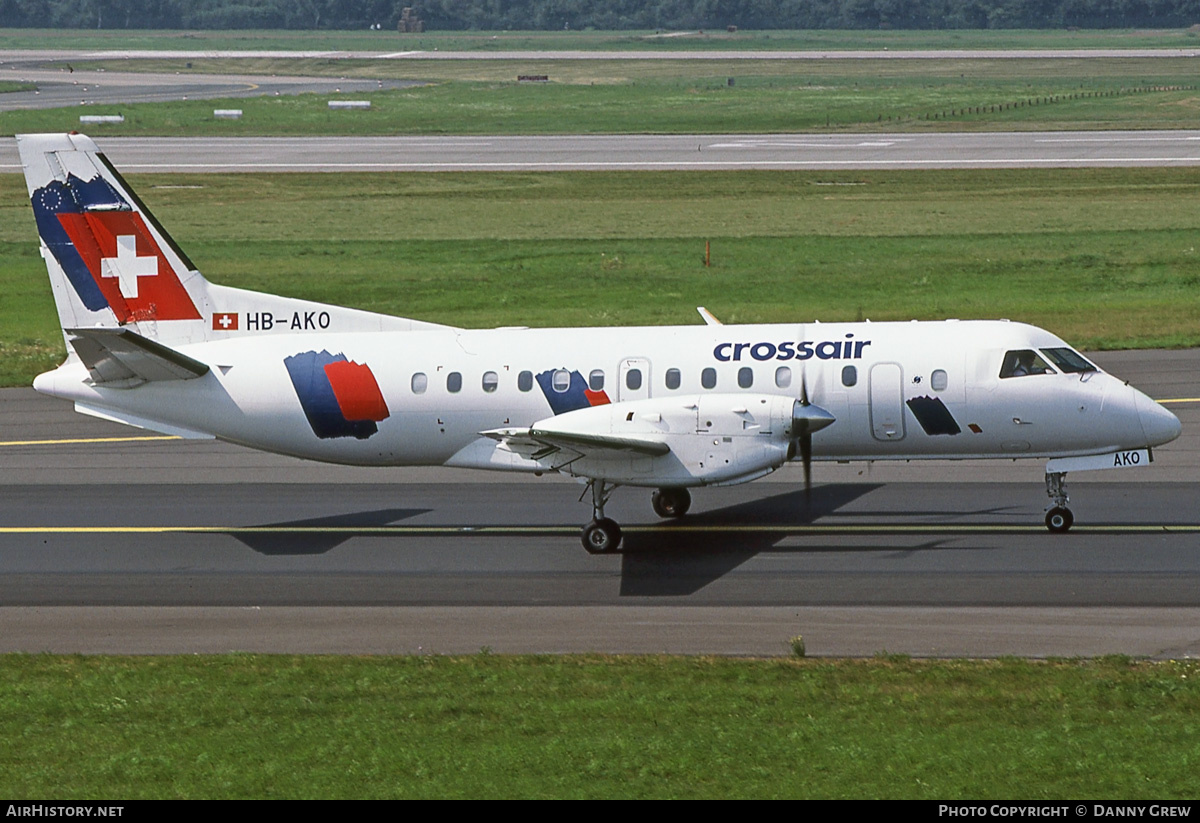 Aircraft Photo of HB-AKO | Saab 340B | Crossair | AirHistory.net #293895