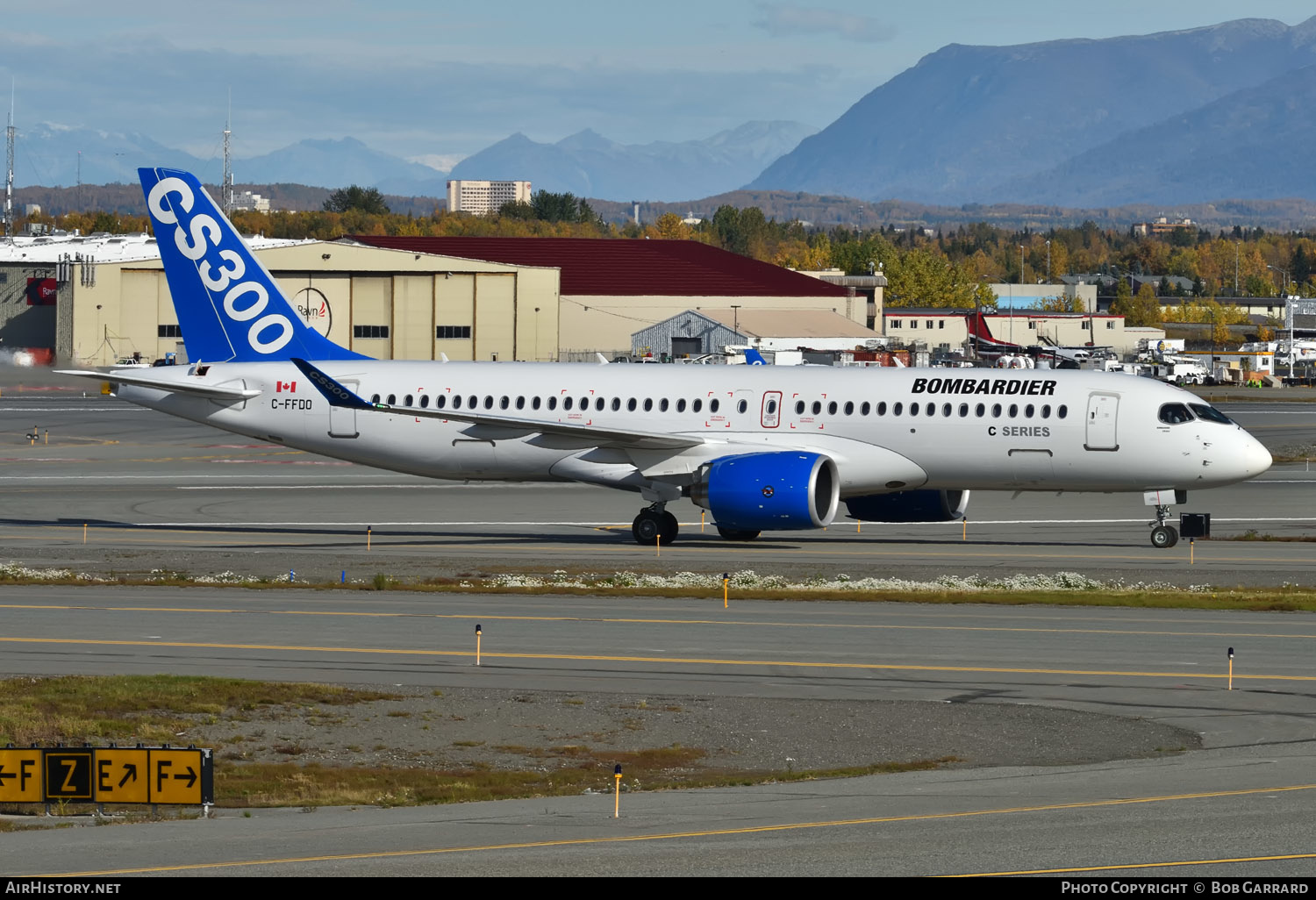 Aircraft Photo of C-FFDO | Bombardier CSeries CS300 (BD-500-1A11) | Bombardier | AirHistory.net #293896