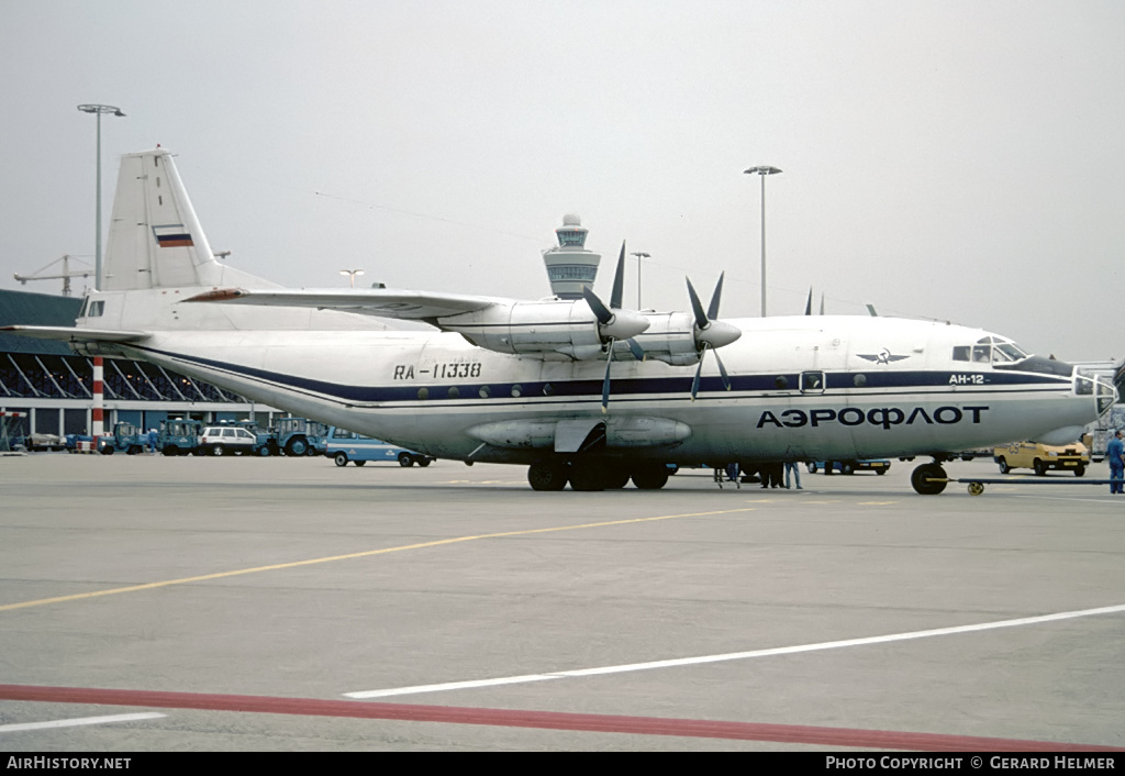 Aircraft Photo of RA-11338 | Antonov An-12B | Aeroflot | AirHistory.net #293900