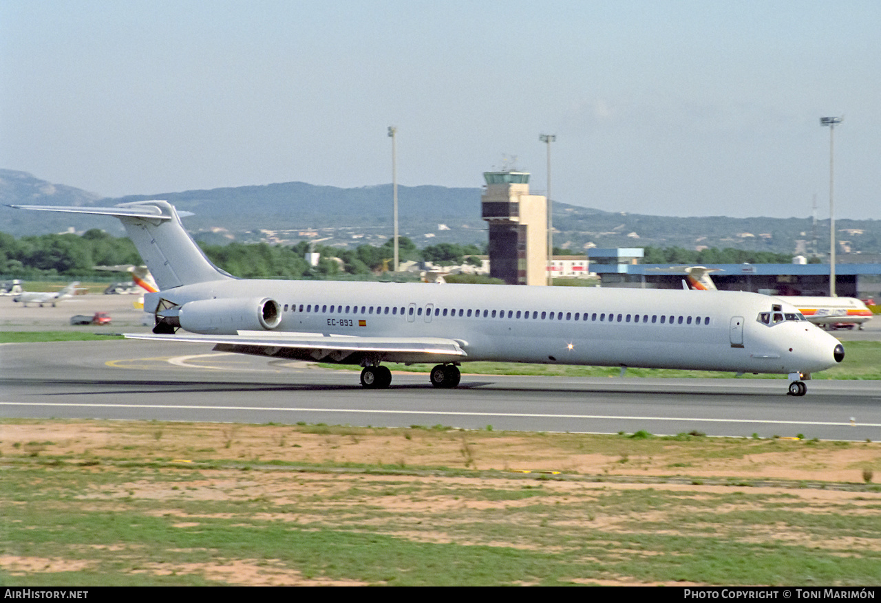 Aircraft Photo of EC-893 | McDonnell Douglas MD-82 (DC-9-82) | AirHistory.net #293914