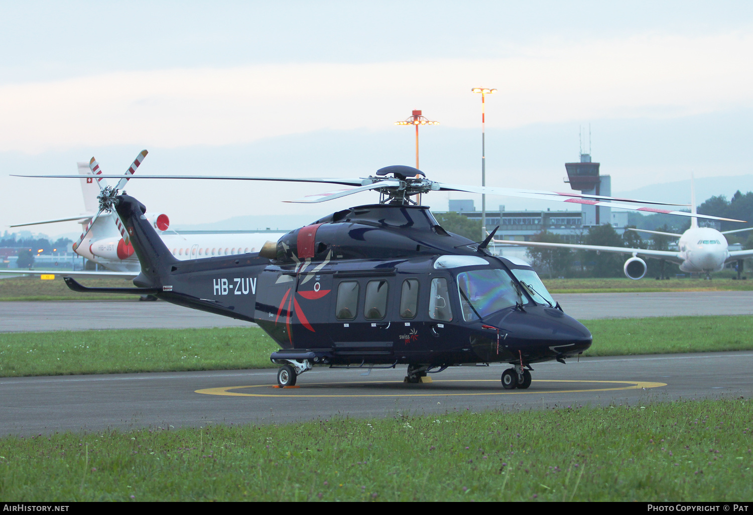 Aircraft Photo of HB-ZUV | AgustaWestland AW-139 | Swiss Jet | AirHistory.net #293947