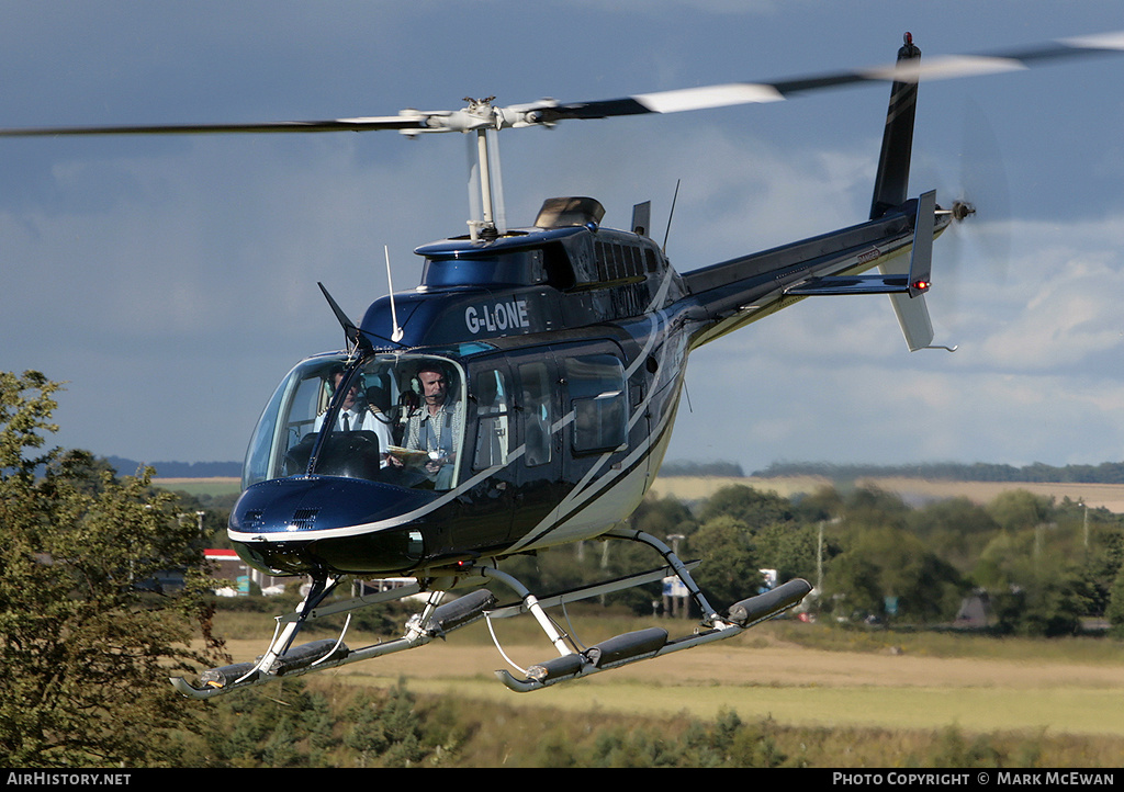 Aircraft Photo of G-LONE | Bell 206L-1 LongRanger II | AirHistory.net #293950