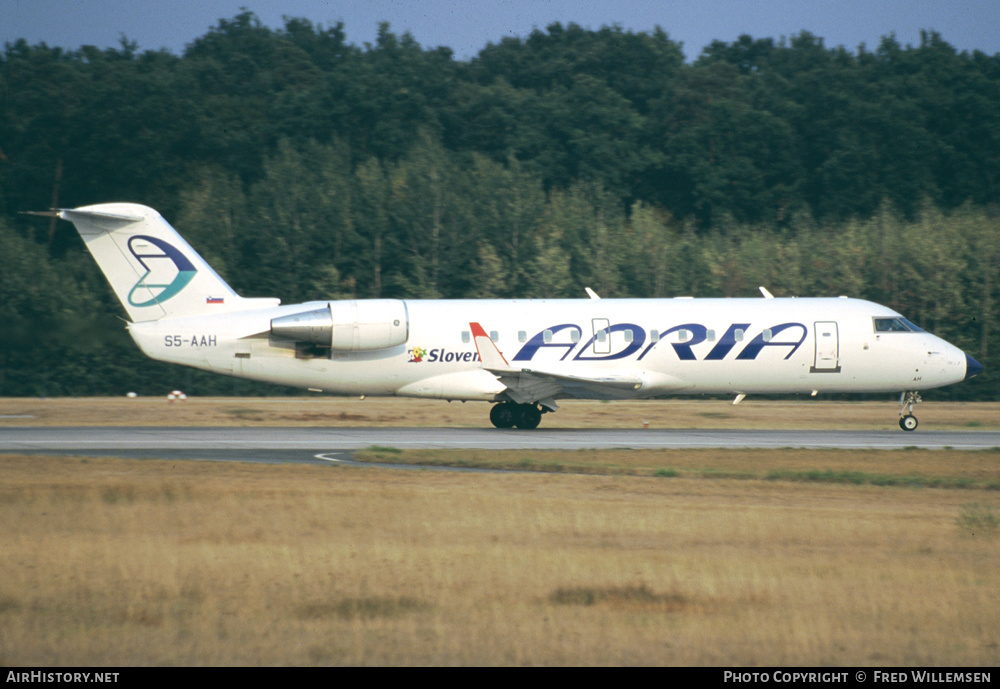 Aircraft Photo of S5-AAH | Canadair CRJ-100LR (CL-600-2B19) | Adria Airways | AirHistory.net #293959