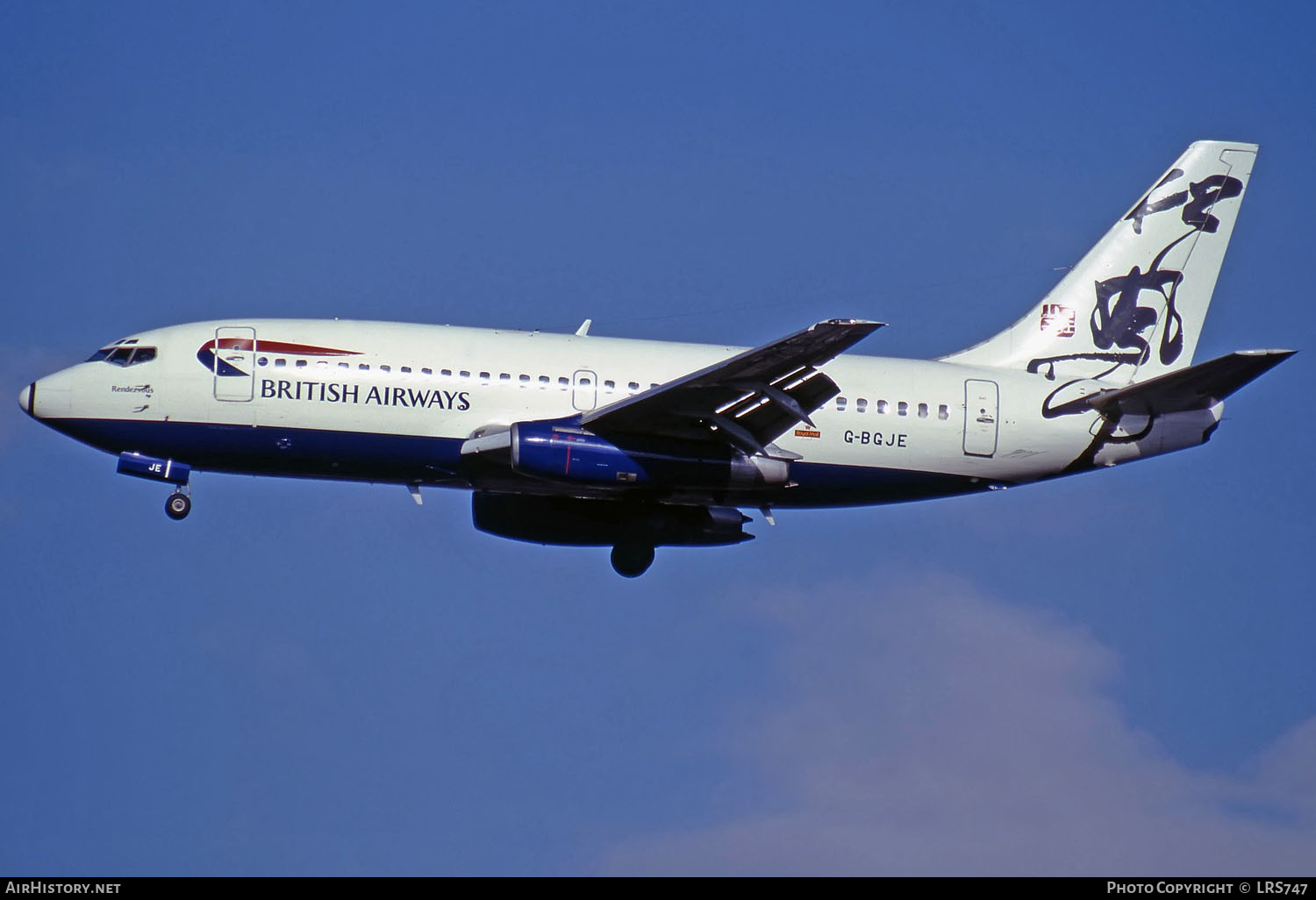 Aircraft Photo of G-BGJE | Boeing 737-236/Adv | British Airways | AirHistory.net #294000
