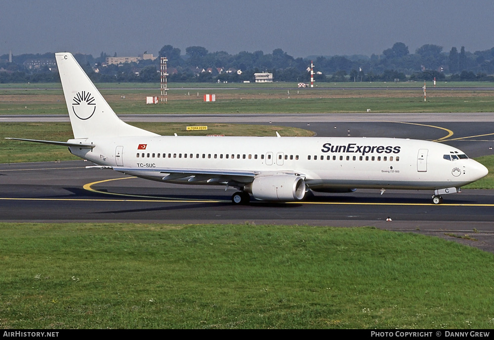 Aircraft Photo of TC-SUC | Boeing 737-86N | SunExpress | AirHistory.net #294004