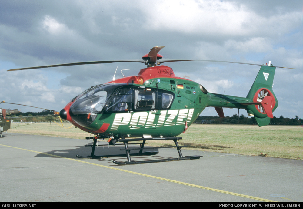 Aircraft Photo of D-HMVA | Eurocopter EC-135P-2 | Polizei Mecklenburg-Vorpommern | AirHistory.net #294008