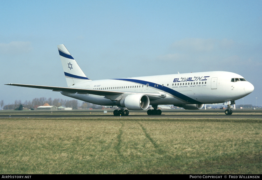 Aircraft Photo of 4X-EAF | Boeing 767-27E/ER | El Al Israel Airlines | AirHistory.net #294026