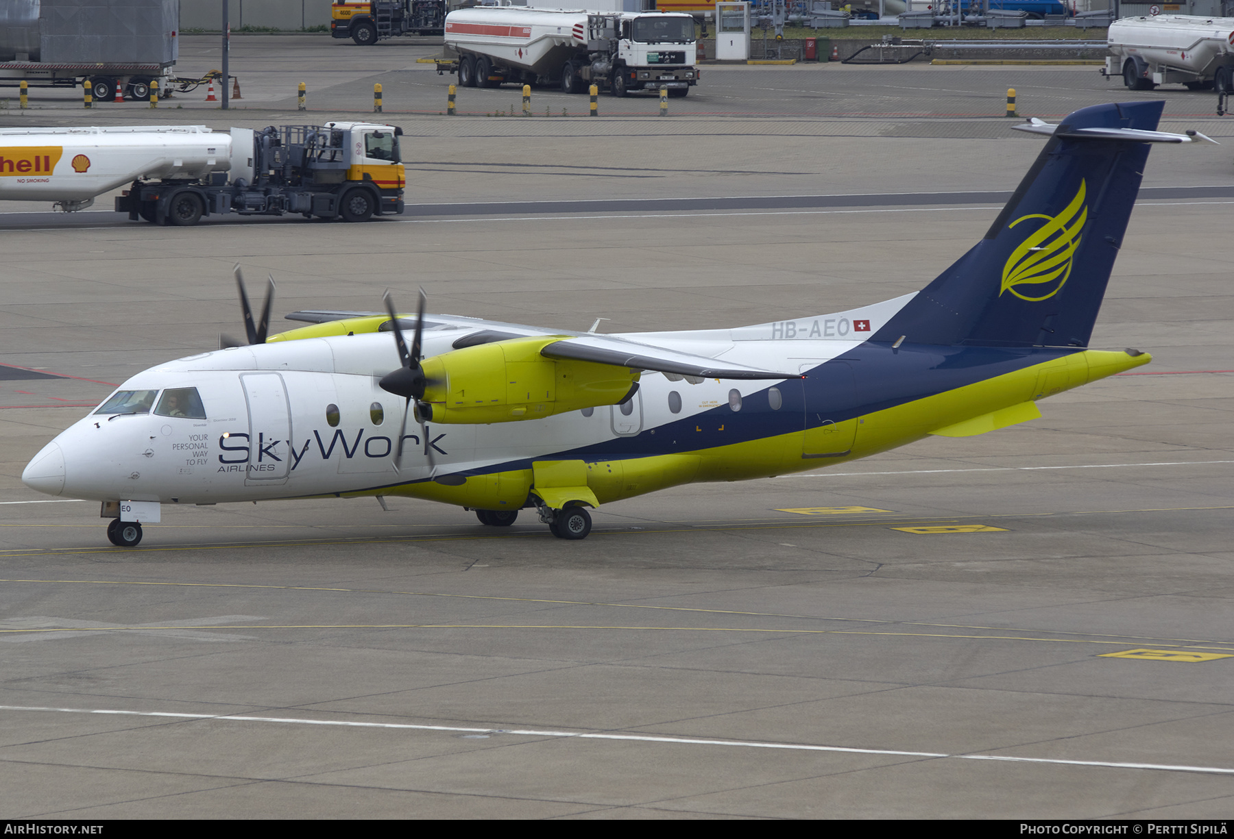 Aircraft Photo of HB-AEO | Dornier 328-110 | SkyWork Airlines | AirHistory.net #294032