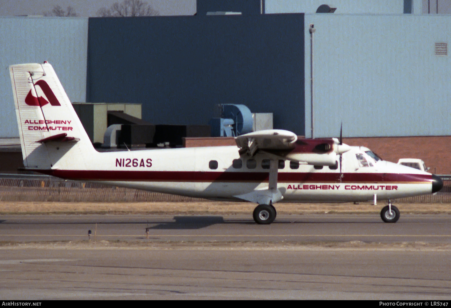 Aircraft Photo of N126AS | De Havilland Canada DHC-6-300 Twin Otter | Allegheny Commuter | AirHistory.net #294035