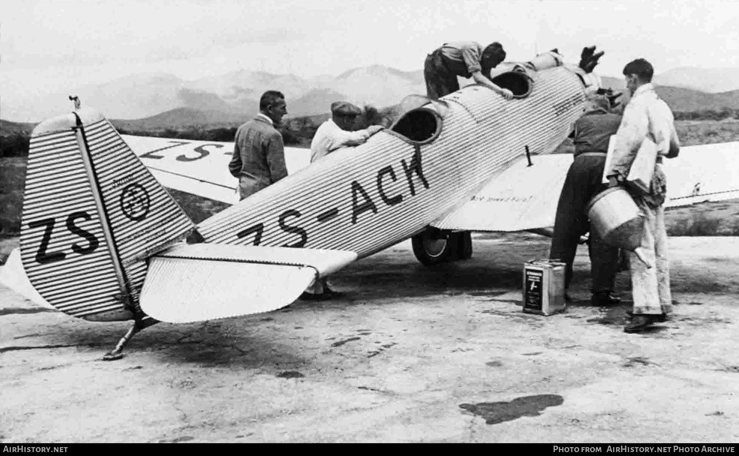 Aircraft Photo of ZS-ACK | Junkers A 50du Junior | South West African Airways - SWAA | AirHistory.net #294037