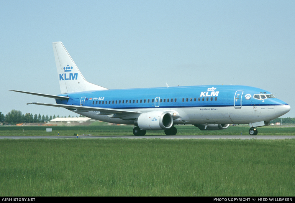 Aircraft Photo of PH-BDE | Boeing 737-306 | KLM - Royal Dutch Airlines | AirHistory.net #294045