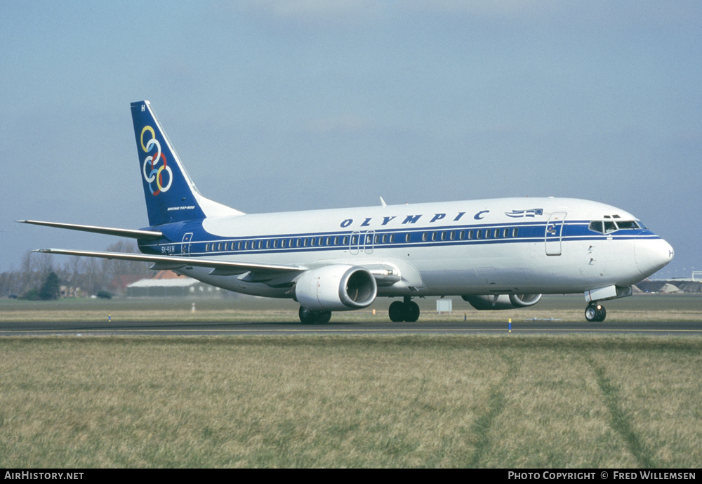 Aircraft Photo of SX-BKH | Boeing 737-4Q8 | Olympic | AirHistory.net #294051