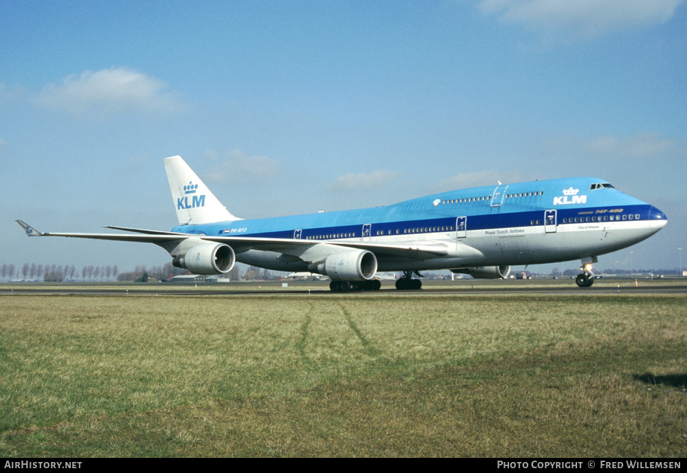 Aircraft Photo of PH-BFO | Boeing 747-406M | KLM - Royal Dutch Airlines | AirHistory.net #294052