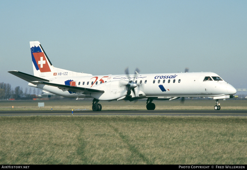 Aircraft Photo of HB-IZZ | Saab 2000 | Crossair | AirHistory.net #294062