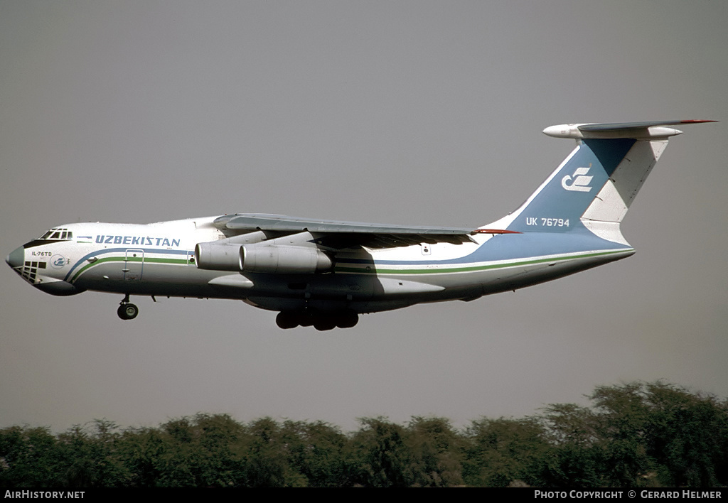 Aircraft Photo of UK-76794 | Ilyushin Il-76TD | Uzbekistan Airways | AirHistory.net #294070