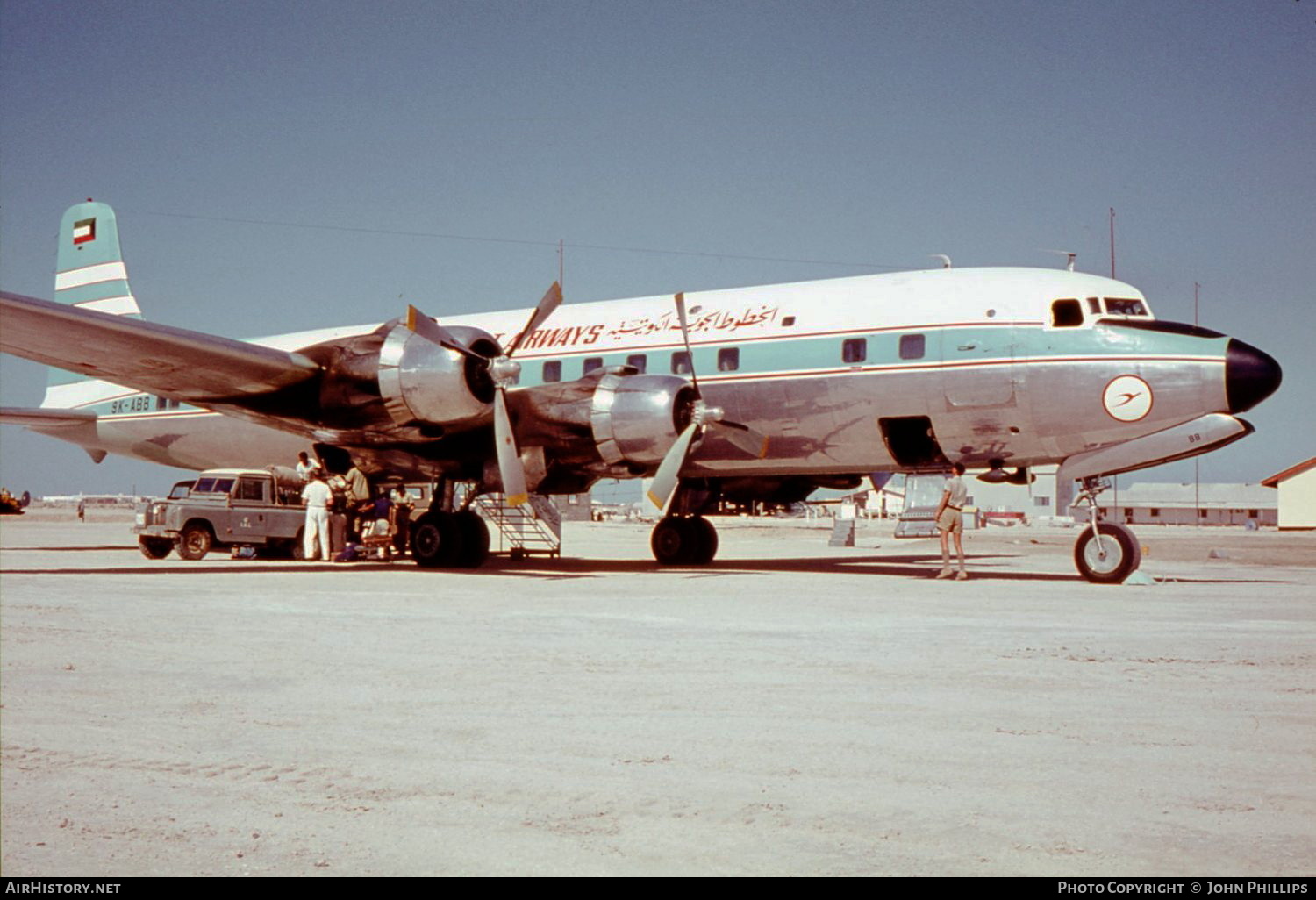 Aircraft Photo of 9K-ABB | Douglas DC-6B | Kuwait Airways | AirHistory.net #294076