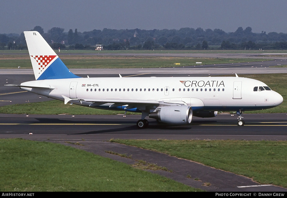 Aircraft Photo of 9A-CTL | Airbus A319-112 | Croatia Airlines | AirHistory.net #294084
