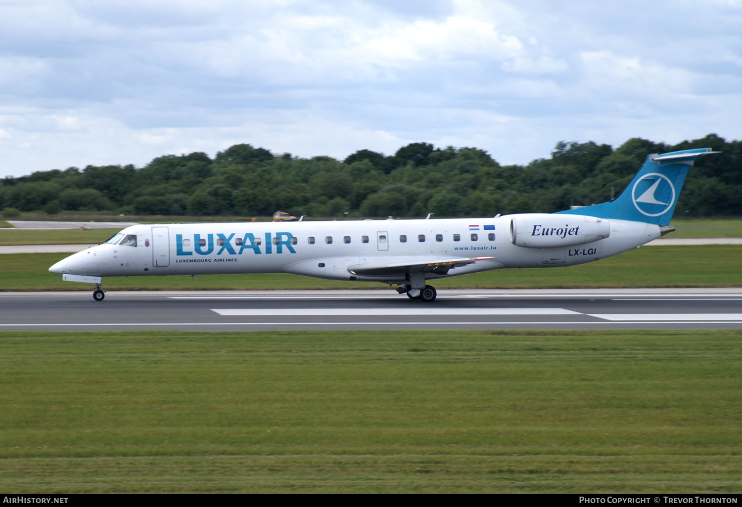 Aircraft Photo of LX-LGI | Embraer ERJ-145LU (EMB-145LU) | Luxair | AirHistory.net #294092