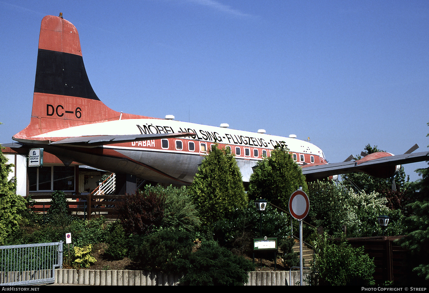 Aircraft Photo of D-ABAH | Douglas DC-6 | Möbel-Holsing Flugzeug Cafe | AirHistory.net #294101