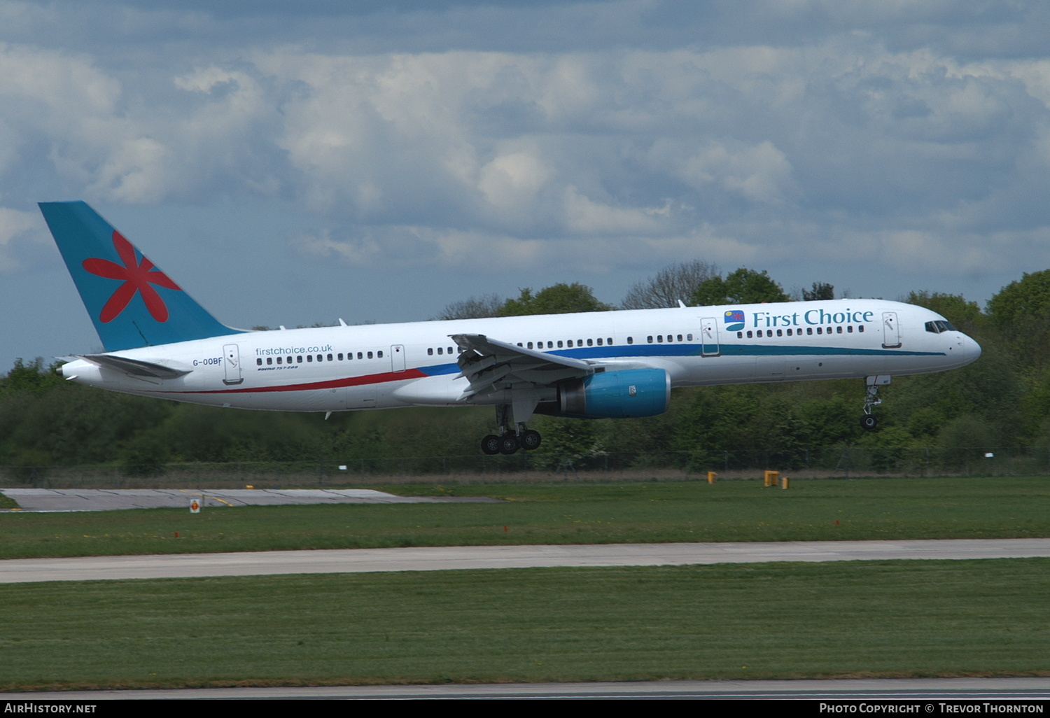 Aircraft Photo of G-OOBF | Boeing 757-28A | First Choice Airways | AirHistory.net #294126