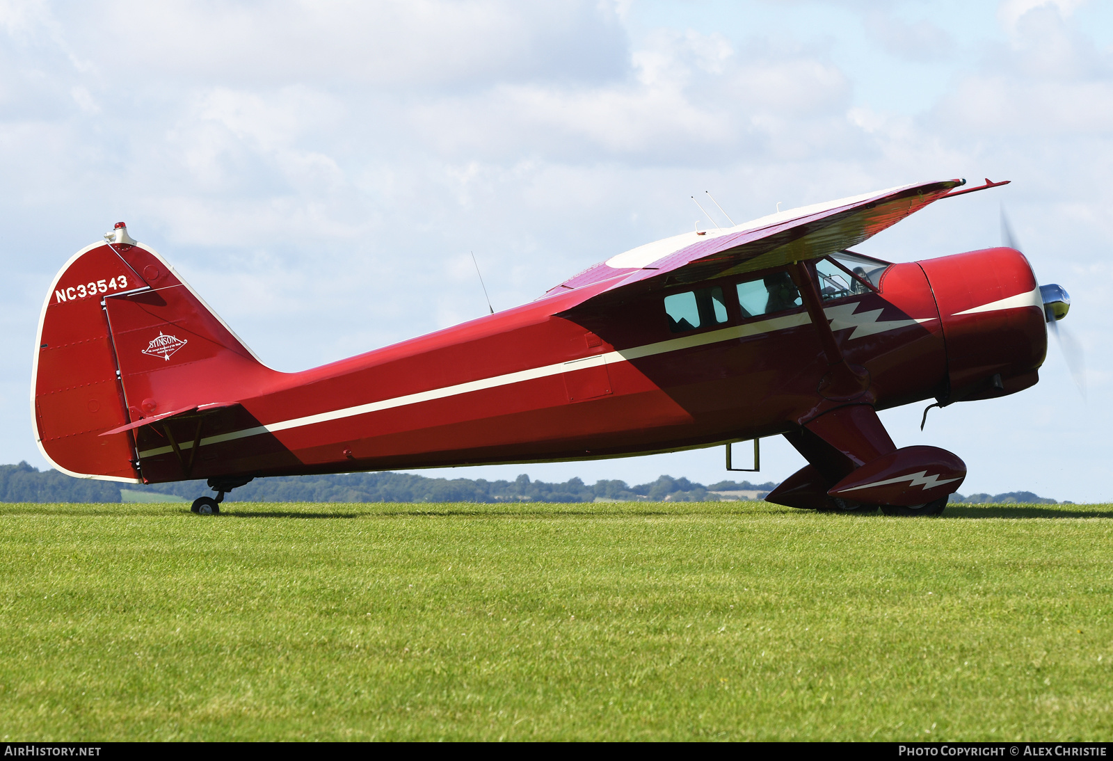 Aircraft Photo of N33543 / NC33543 | Stinson AT-19 Reliant (V-77) | AirHistory.net #294135