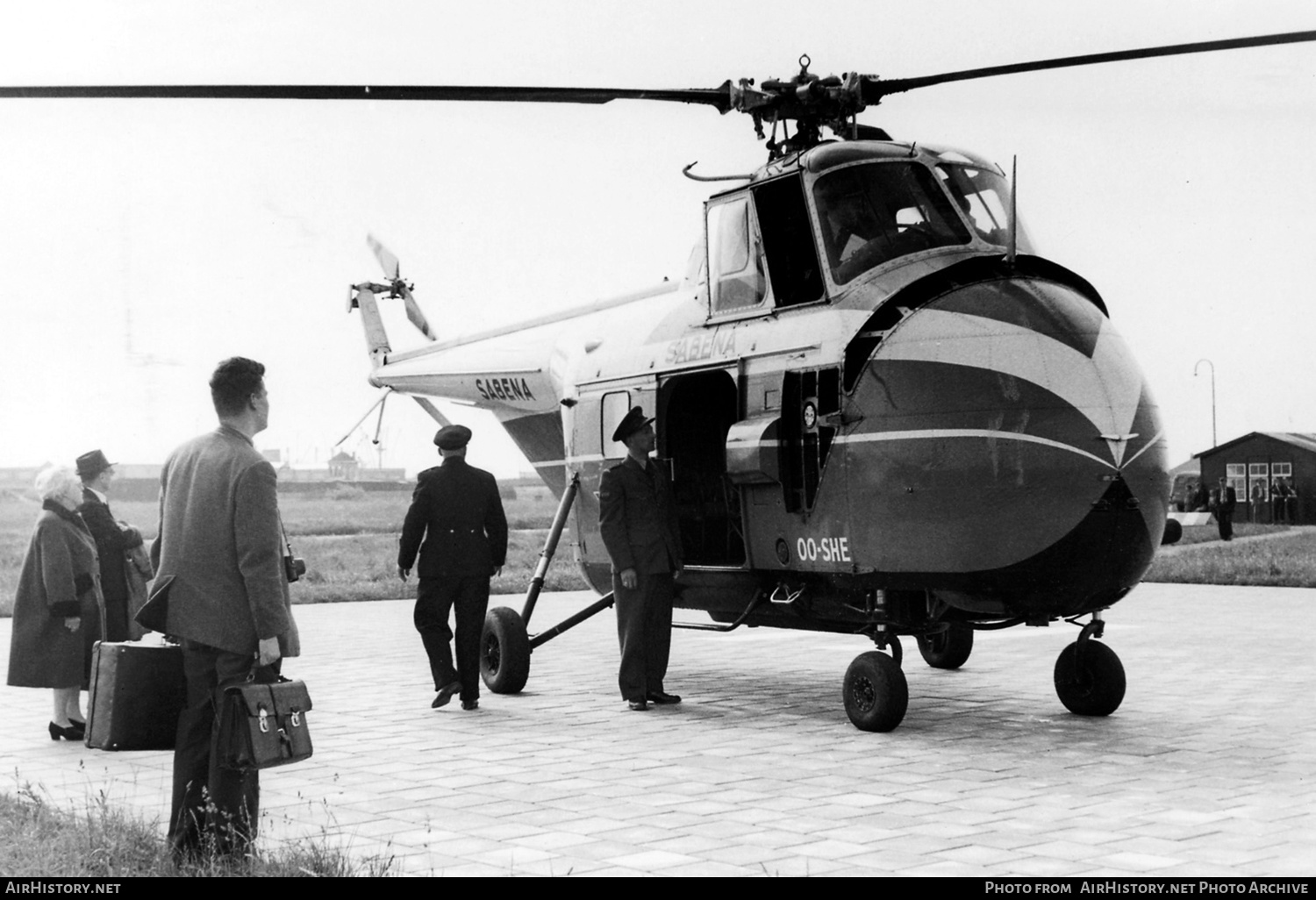 Aircraft Photo of OO-SHE | Sikorsky S-55 | Sabena | AirHistory.net #294140