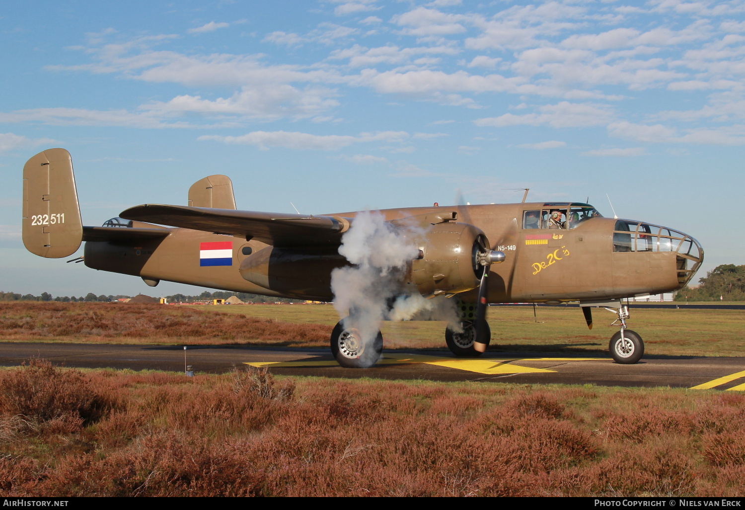 Aircraft Photo of PH-XXV / N5-149 | North American B-25N Mitchell | Koninklijke Luchtmacht Historische Vlucht | Netherlands East Indies - Air Force | AirHistory.net #294145