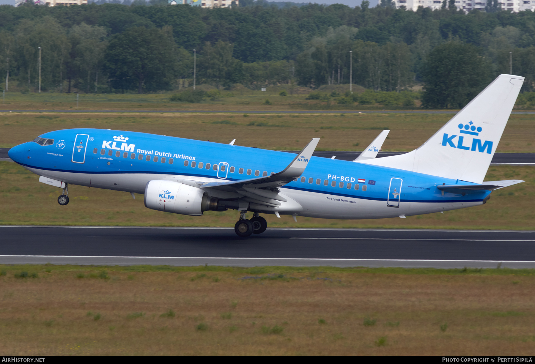 Aircraft Photo of PH-BGD | Boeing 737-7K2 | KLM - Royal Dutch Airlines | AirHistory.net #294153