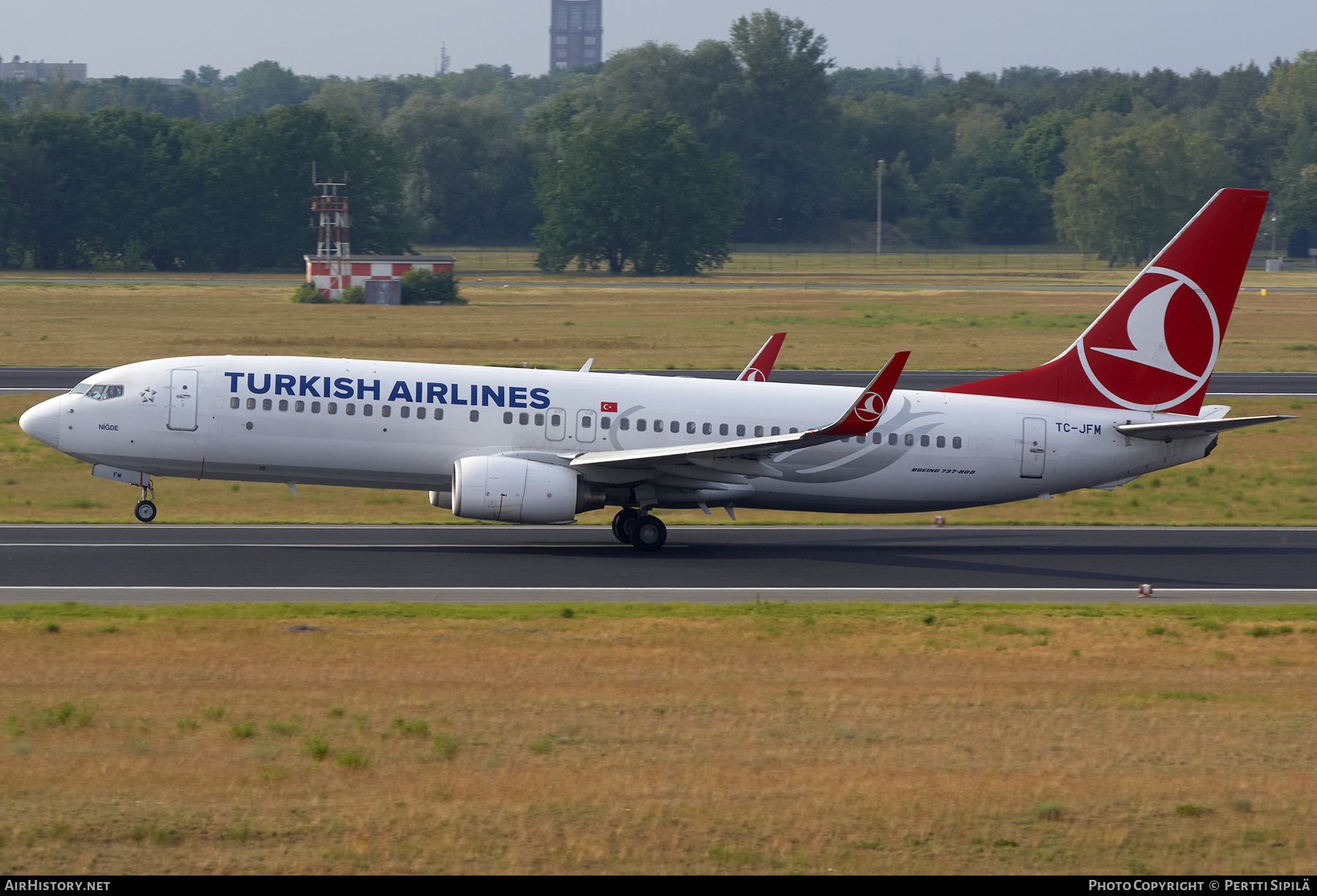 Aircraft Photo of TC-JFM | Boeing 737-8F2 | Turkish Airlines | AirHistory.net #294157