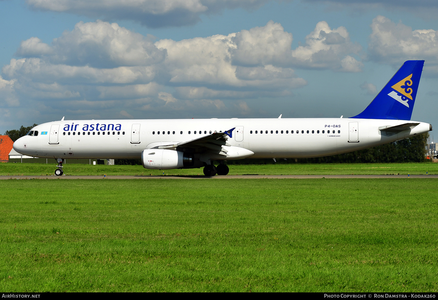 Aircraft Photo of P4-OAS | Airbus A321-131 | Air Astana | AirHistory.net #294169