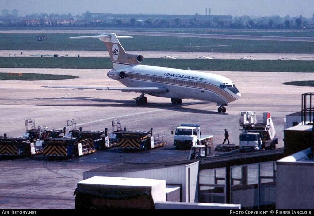 Aircraft Photo of 5A-DIE | Boeing 727-2L5/Adv | Libyan Arab Airlines | AirHistory.net #294173