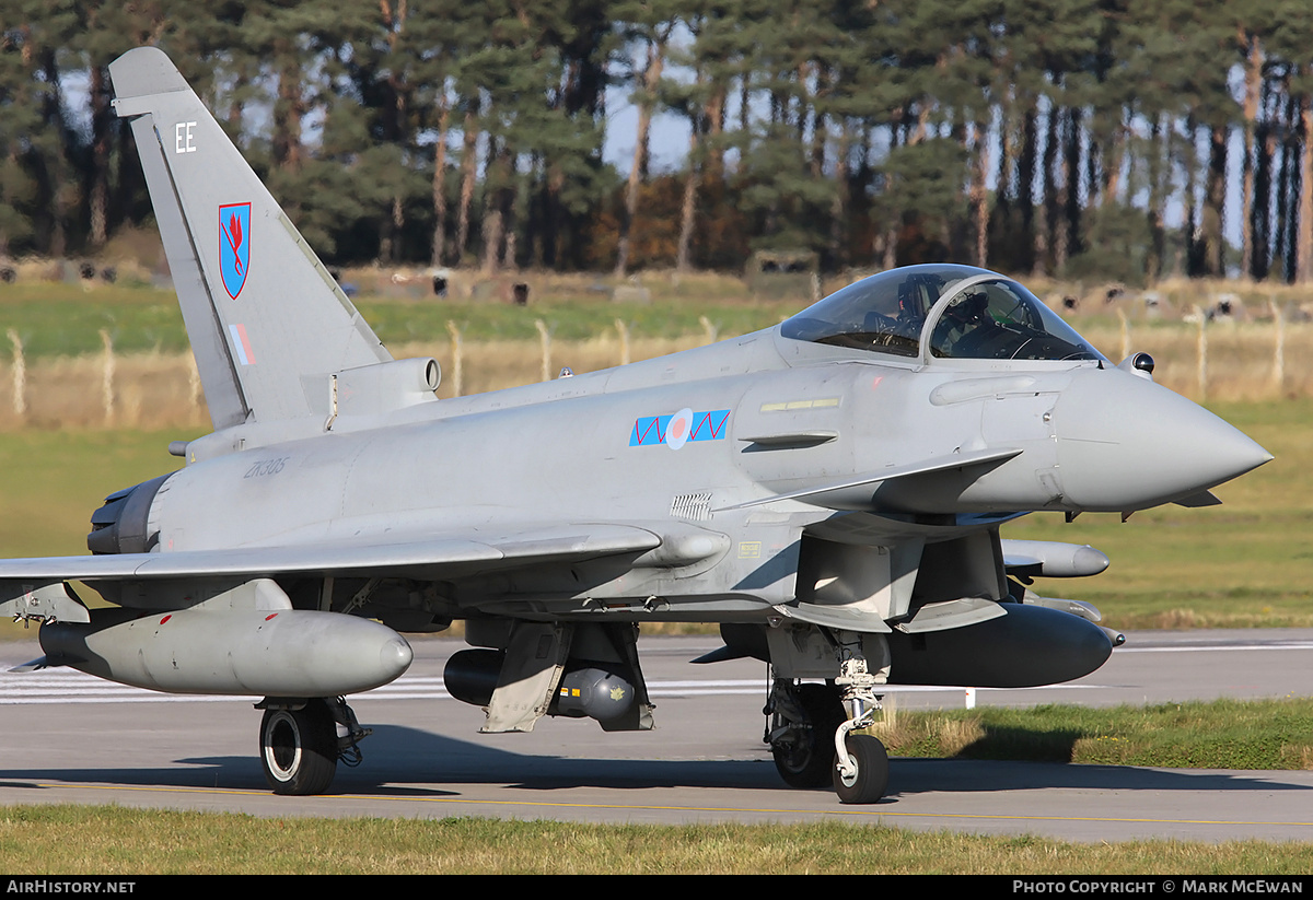 Aircraft Photo of ZK305 | Eurofighter EF-2000 Typhoon FGR4 | UK - Air Force | AirHistory.net #294192