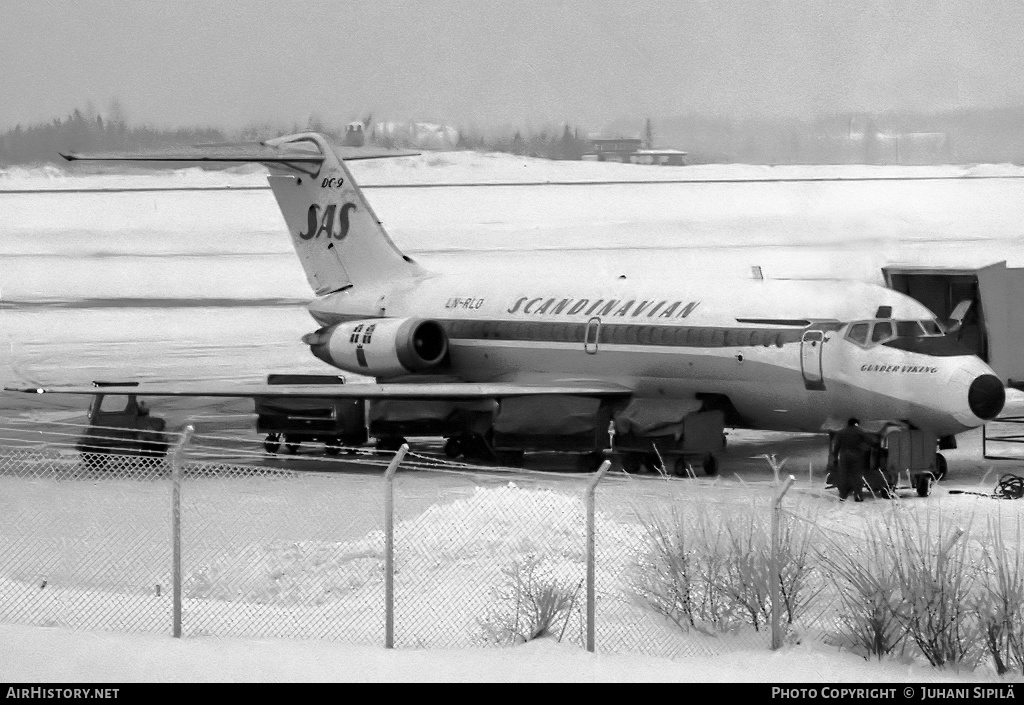 Aircraft Photo of LN-RLO | McDonnell Douglas DC-9-21 | Scandinavian Airlines - SAS | AirHistory.net #294194