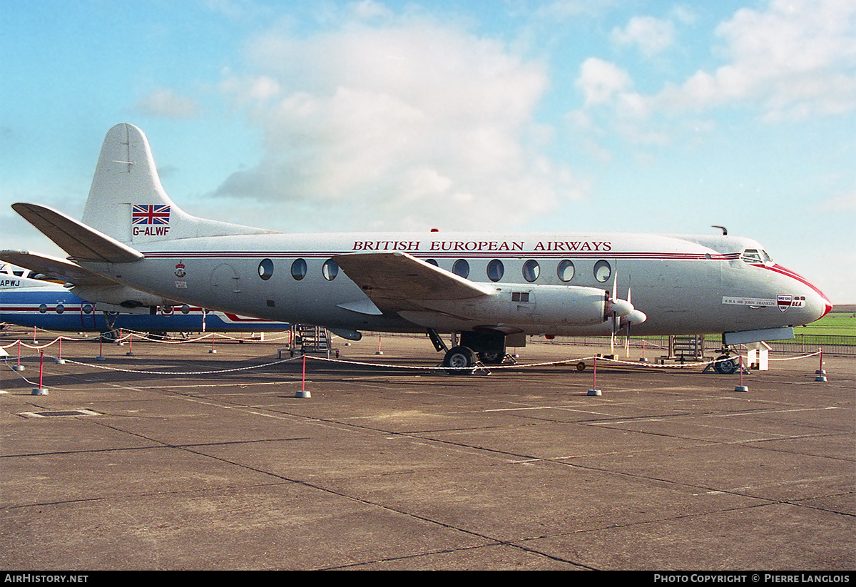 Aircraft Photo of G-ALWF | Vickers 701 Viscount | BEA - British European Airways | AirHistory.net #294201