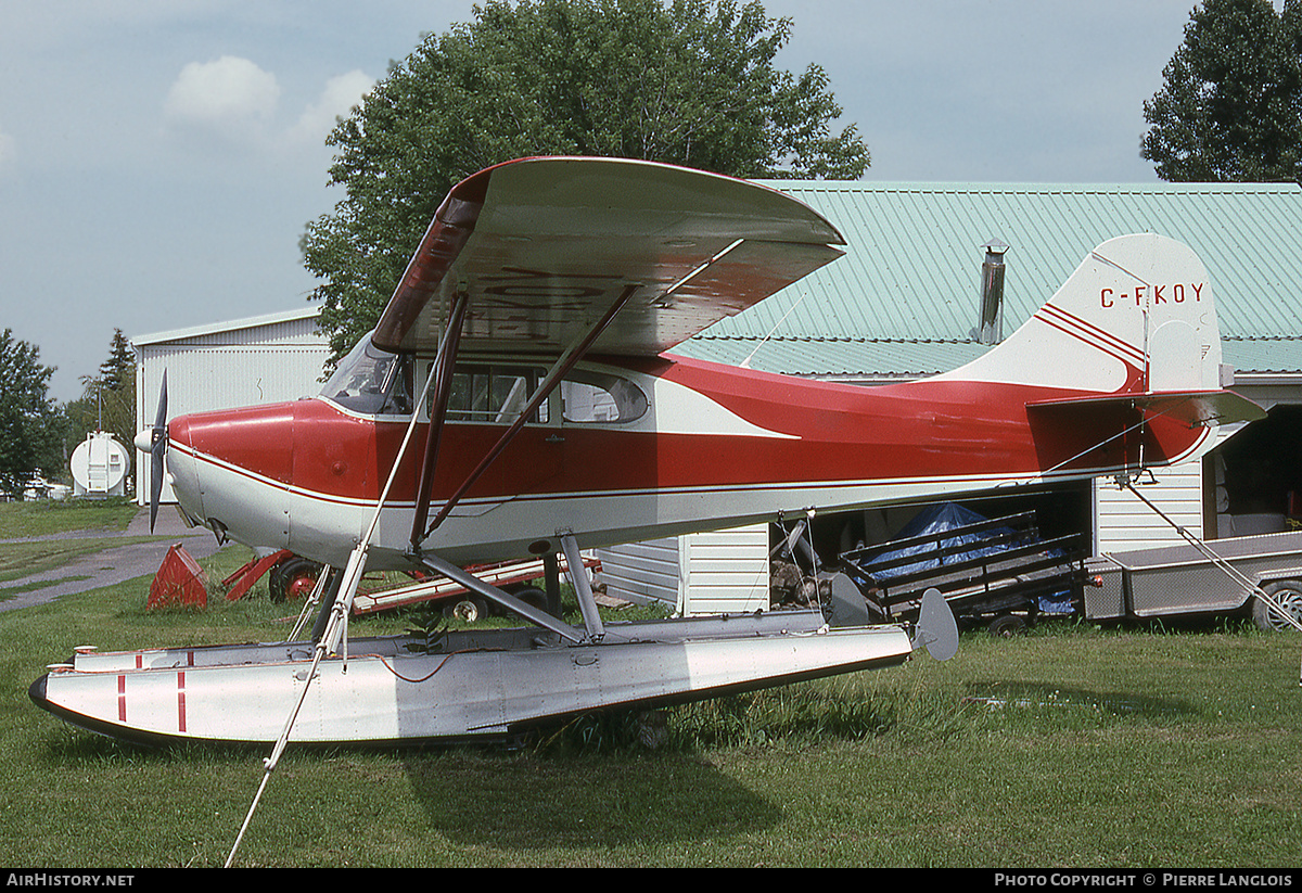 Aircraft Photo of C-FKOY | Aeronca 11BC Chief | AirHistory.net #294221