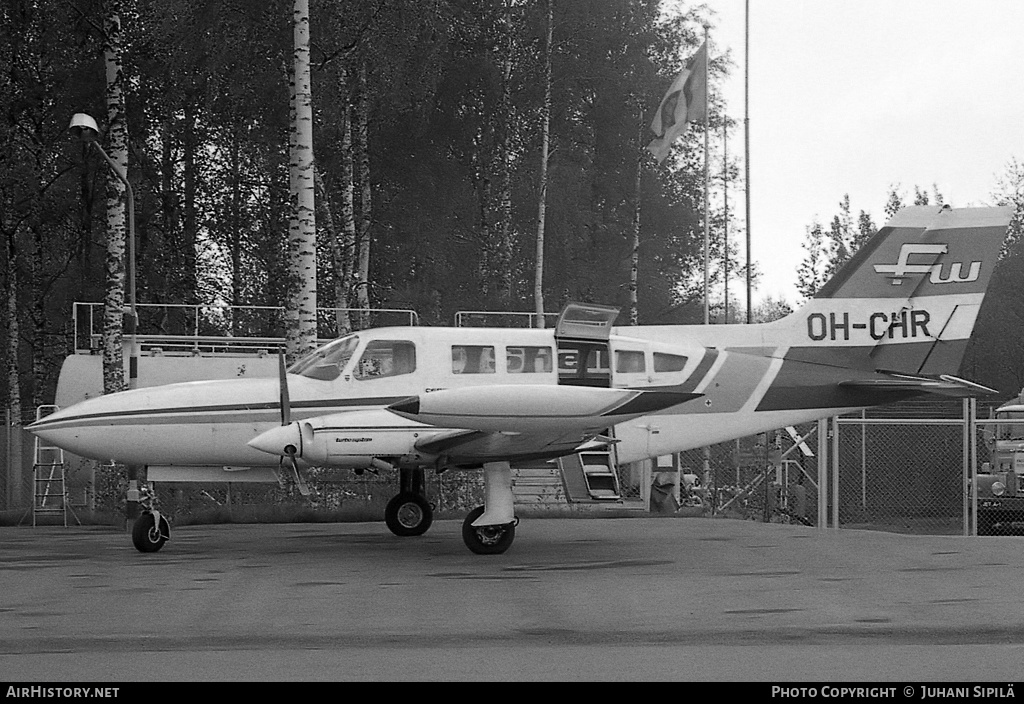 Aircraft Photo of OH-CHR | Cessna 402B | Finnwings | AirHistory.net #294229