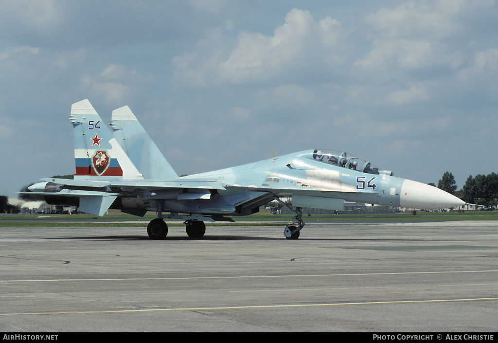 Aircraft Photo of 54 blue | Sukhoi Su-30 | Russia - Air Force | AirHistory.net #294241