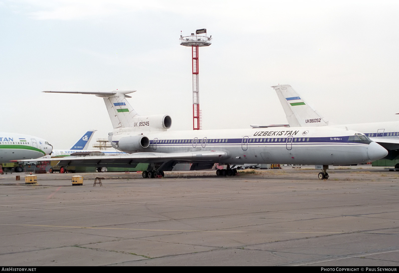 Aircraft Photo of UK-85245 | Tupolev Tu-154B-1 | Uzbekistan Airways | AirHistory.net #294252