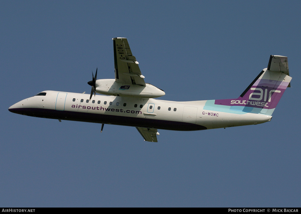 Aircraft Photo of G-WOWC | De Havilland Canada DHC-8-311 Dash 8 | Air Southwest | AirHistory.net #294277