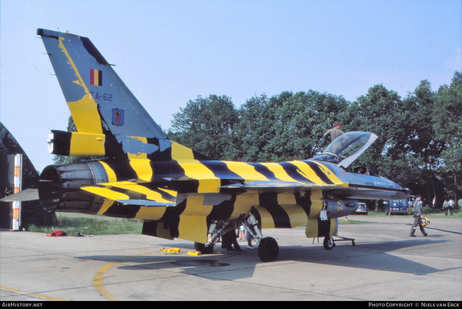 Aircraft Photo of FA62 | General Dynamics F-16A Fighting Falcon | Belgium - Air Force | AirHistory.net #294288