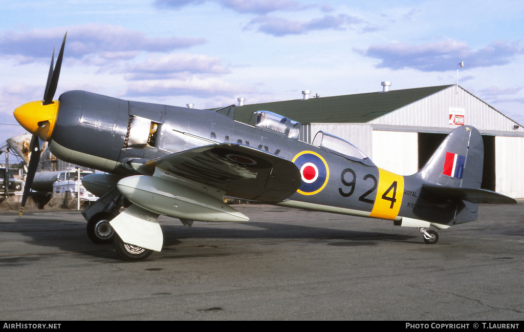 Aircraft Photo of N924G | Hawker Sea Fury T20 | UK - Navy | AirHistory.net #294300