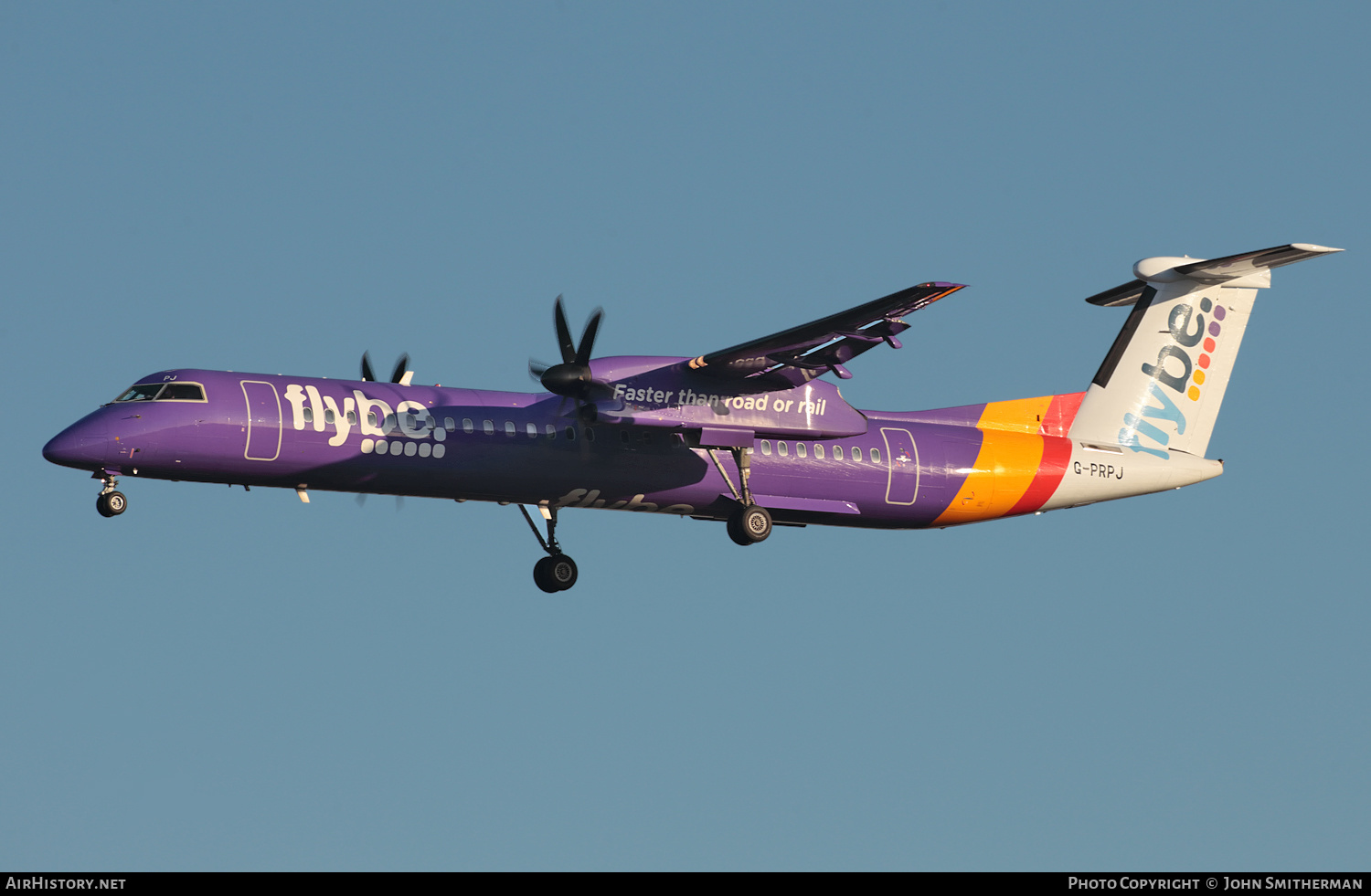 Aircraft Photo of G-PRPJ | Bombardier DHC-8-402 Dash 8 | Flybe | AirHistory.net #294302