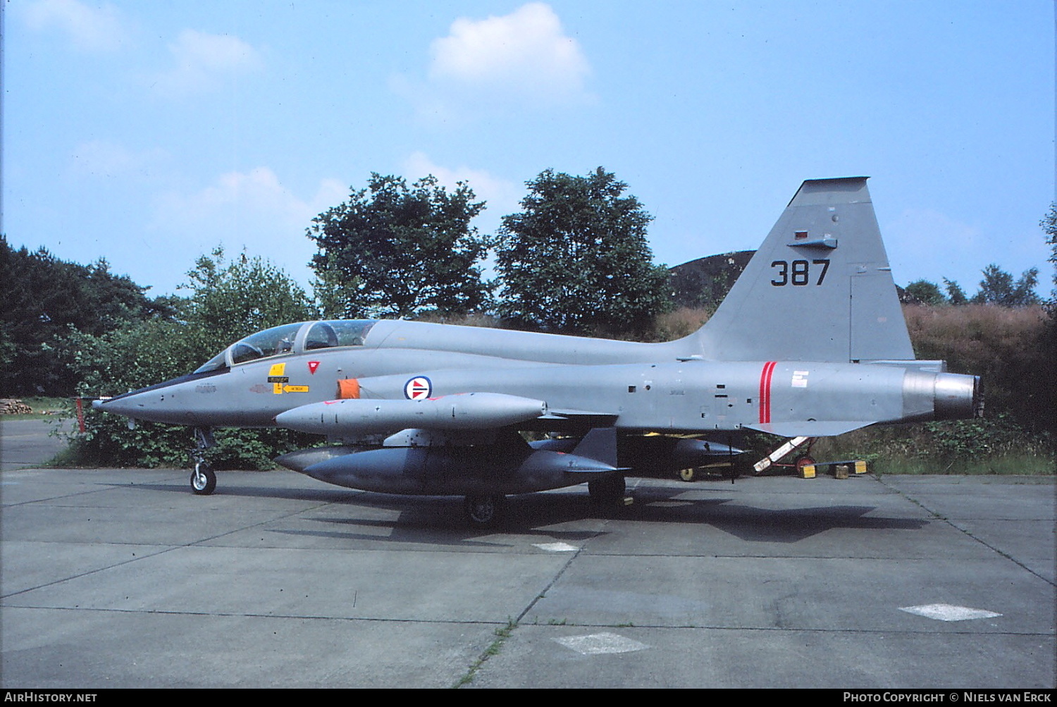 Aircraft Photo of 387 | Northrop F-5B Freedom Fighter | Norway - Air Force | AirHistory.net #294305
