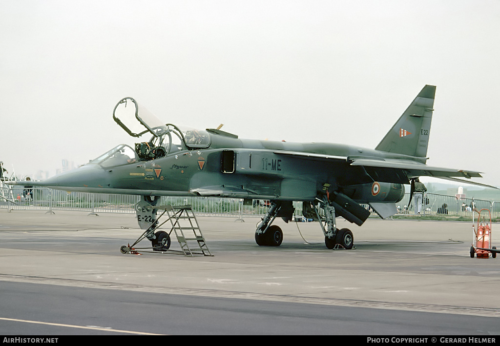 Aircraft Photo of E22 | Sepecat Jaguar E | France - Air Force | AirHistory.net #294327