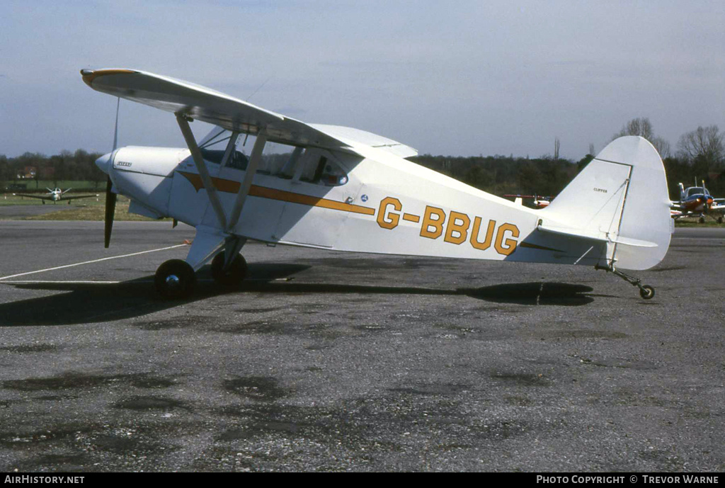Aircraft Photo of G-BBUG | Piper PA-16 Clipper | AirHistory.net #294341