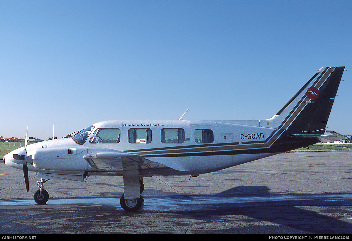 Aircraft Photo of C-GQAD | Piper PA-31-310 Navajo C | Quebec Aviation | AirHistory.net #294343